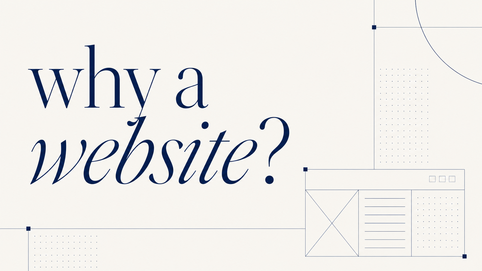 Why a Website