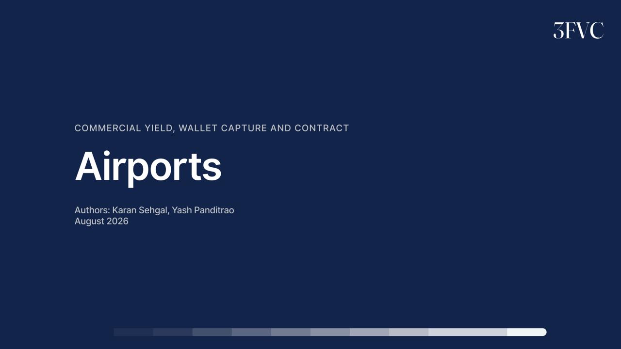 Airports: Commercial Yield, Capture and Contract