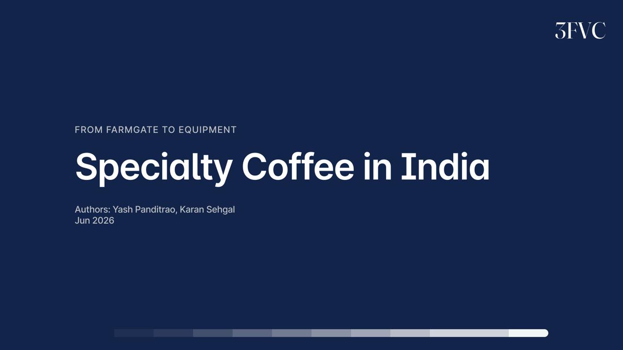 Specialty Coffee in India: From Farmgate to Equipment